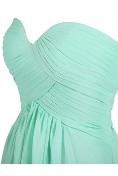 Empire Sweetheart Mint Green Long Chiffon Bridesmaid Dresses/Wedding Party Dresses/Maternity Dresses BD010005