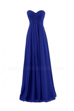 Empire Sweetheart Mint Green Long Chiffon Bridesmaid Dresses/Wedding Party Dresses/Maternity Dresses BD010005