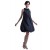 A-Line Short Black Bridesmaid Dresses/Wedding Party Dresses BD010013