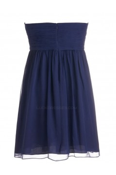 A-Line Short Chiffon Bridesmaid Dresses/Wedding Party Dresses BD010018
