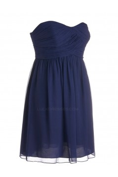 A-Line Short Chiffon Bridesmaid Dresses/Wedding Party Dresses BD010018