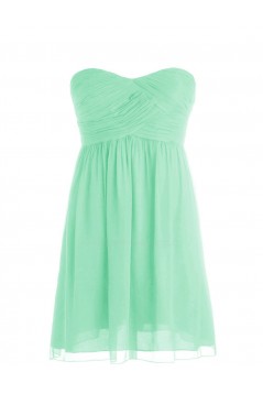 A-Line Short Chiffon Bridesmaid Dresses/Wedding Party Dresses BD010018