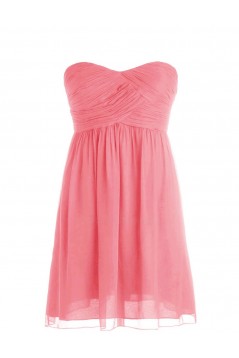 A-Line Short Chiffon Bridesmaid Dresses/Wedding Party Dresses BD010018