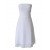 A-Line Strapless Short White Bridesmaid Dresses/Wedding Party Dresses BD010025