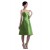 A-Line Short Green Satin Bridesmaid Dresses/Wedding Party Dresses BD010043