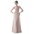 Empire One-Shoulder Long Chiffon Bridesmaid Dresses/Wedding Party Dresses/Maternity Dresses BD010079