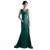 Trumpet/Mermaid V-Neck Long Satin Bridesmaid Dresses/Wedding Party Dresses BD010106