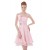 A-Line One-Shoulder Short Pink Chiffon Bridesmaid Dresses/Wedding Party Dresses BD010115