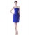Short/Mini Strapless Satin Bridesmaid Dresses/Wedding Party Dresses BD010132