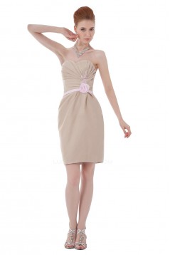 Sheath Sweetheart Short/Mini Bridesmaid Dresses/Wedding Party Dresses BD010137