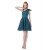A-Line One-Shoulder Short Taffeta Bridesmaid Dresses/Wedding Party Dresses BD010142