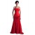 A-Line Spaghetti Strap Long Red Bridesmaid Dresses/Wedding Party Dresses BD010152
