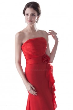 Strapless Long Bridesmaid Dresses/Wedding Party Dresses BD010157