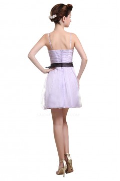 Short/Mini Spaghetti Strap Bridesmaid Dresses/Wedding Party Dresses BD010188