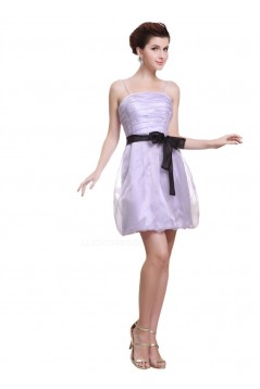 Short/Mini Spaghetti Strap Bridesmaid Dresses/Wedding Party Dresses BD010188