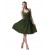 A-Line Halter Green Short Chiffon Bridesmaid Dresses/Wedding Party Dresses BD010191