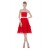 A-Line Strapless Short Red Pleated Bridesmaid Dresses/Wedding Party Dresses BD010197