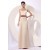 A-Line Bowknot Floor-Length Bridesmaid Dresses/Wedding Party Dresses BD010200