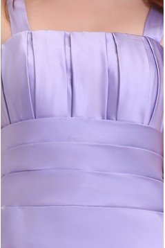 A-Line Straps Floor-Length Satin Bridesmaid Dresses/Wedding Party Dresses BD010201