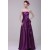 A-Line Strapless Purple Floor-Length Bridesmaid Dresses/Wedding Party Dresses BD010204