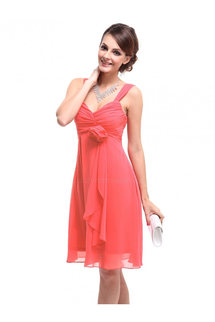 Empire Short Chiffon Bridesmaid Dresses/Wedding Party Dresses/Maternity Dresses BD010213