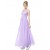 A-Line V-Neck Long Lilac Chiffon Bridesmaid Dresses/Wedding Party Dresses BD010243