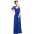 Empire Long Royal Blue Chiffon Bridesmaid Dresses/Wedding Party Dresses/Maternity Evening Dresses BD010257