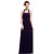 Empire Halter Long Purple Chiffon Bridesmaid Dresses/Maternity Evening Dresses BD010262