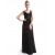 A-Line Long Black Chiffon Bridesmaid Dresses/Evening Dresses BD010271