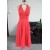 A-Line V-Neck Halter Short Chiffon Bridesmaid Dresses/Wedding Party Dresses BD010329