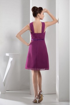 A-Line Short Chiffon Bridesmaid Dresses/Wedding Party Dresses BD010380
