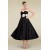 A-Line Sweetheart Short Black Bridesmaid Dresses/Wedding Party Dresses BD010387