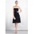 A-Line Sweetheart Black Knee-Length Bridesmaid Dresses/Wedding Party Dresses BD010403