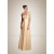 Empire Yellow Chiffon Floor-Length Bridesmaid Dresses/Wedding Party Dresses/Maternity Dresses BD010415