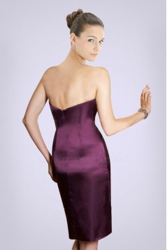 Short/Mini Strapless Bridesmaid Dresses/Wedding Party Dresses BD010431