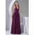 A-Line Halter Floor-Length Chiffon Bridesmaid Dresses/Wedding Party Dresses BD010437