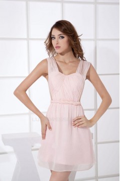 A-Line Short Chiffon Bridesmaid Dresses/Wedding Party Dresses BD010449