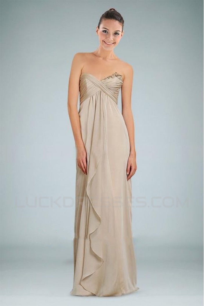 Empire Sweetheart Floor-Length Bridesmaid Dresses/Wedding Party Dresses/Maternity Dresses BD010462
