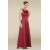 A-Line Long Red Satin Bridesmaid Dresses/Wedding Party Dresses BD010477