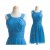 A-Line Short Blue Chiffon Bridesmaid Dresses/Wedding Party Dresses BD010488