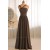 A-Line Floor-Length Chiffon Bridesmaid Dresses/Evening Dresses BD010496