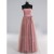 A-Line Strapless Long Tulle Bridesmaid Dresses/Evening Dresses BD010514