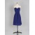 Empire Sweetheart Short Blue Chiffon Bridesmaid Dresses/Evening Dresses BD010537