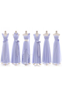 A-Line Long Chiffon Bridesmaid Dresses/Evening Dresses BD010550