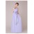 A-Line V-Neck Long Chiffon Bridesmaid Dresses/Evening Dresses BD010554