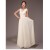 A-Line V-Neck Long Chiffon Bridesmaid Dresses/Evening Dresses BD010562