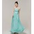 A-Line Strapless Long Chiffon Bridesmaid Dresses/Evening Dresses BD010579