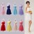 A-Line One-Shoulder Short Chiffon Bridesmaid Dresses/Evening Dresses BD010608