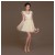 A-Line Beaded Tulle Short V-Neck Bridesmaid Dresses/Evening Dresses BD010619