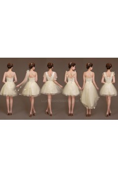 A-Line Short Tulle Bridesmaid Dresses/Evening Dresses BD010621